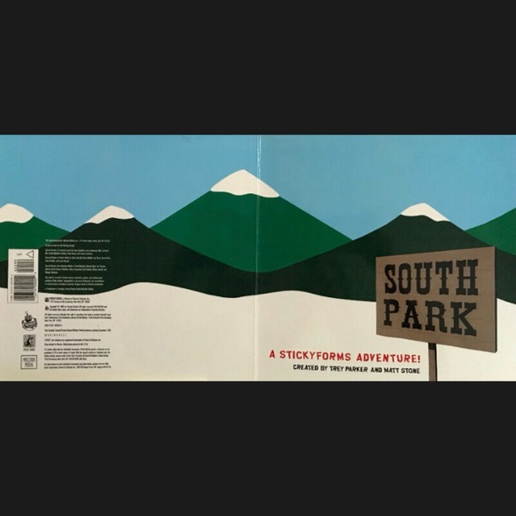 South Park A Stickyforms adventure board book - Picture 3 of 10